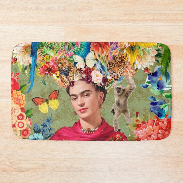 Item preview, Frida Kahlo Green Monkey designed and sold by Muycote.