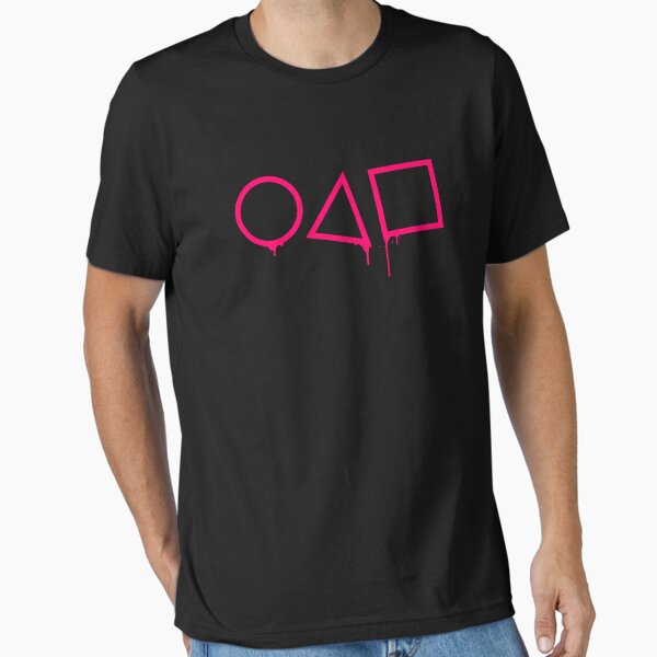Item preview, Squid Game Minimalist Mask Symbols designed and sold by pixeptional.