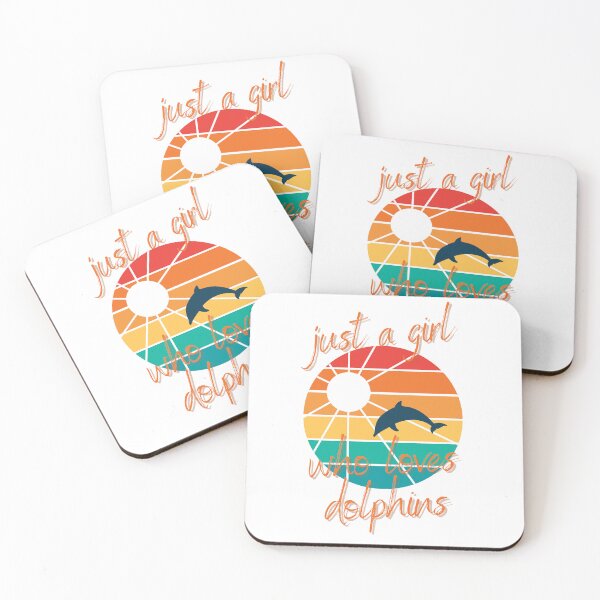 Item preview, just a girl who loves dolphins designed and sold by mu-art.