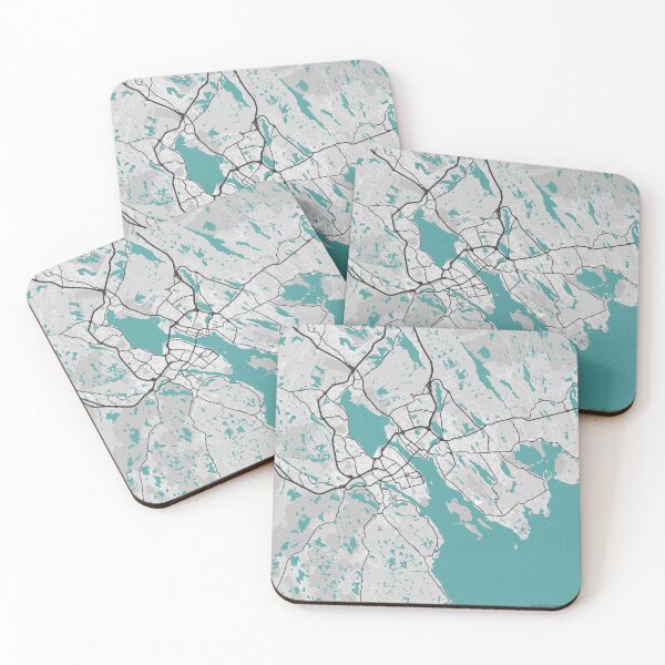 Item preview, Halifax Nova Scotia Canada Map - Minimal Style w/ Roads designed and sold by wxnw-designs.
