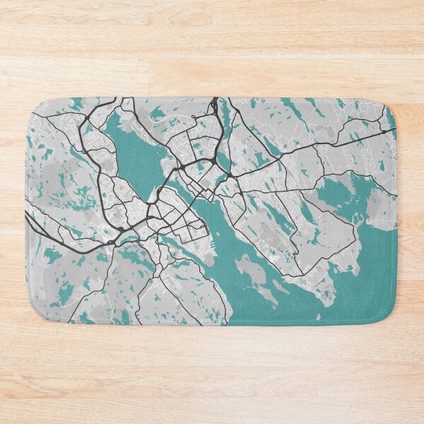 Item preview, Halifax Nova Scotia Canada Map - Minimal Style w/ Roads designed and sold by wxnw-designs.