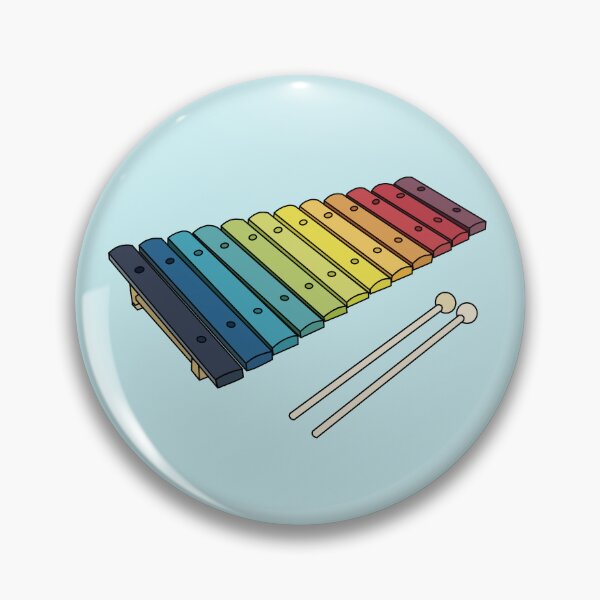 Item preview, Xylophone cartoon illustration designed and sold by Misscartoon.