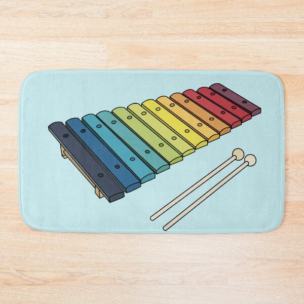 Item preview, Xylophone cartoon illustration designed and sold by Misscartoon.