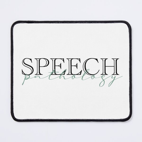 Item preview, Speech Pathology - teal designed and sold by Milli Co Studio.