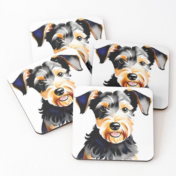 Artikelvorschau, Adorable Canine Companion: Stunning Watercolor Dog Portrait entworfen und verkauft von DavesDogShop.
