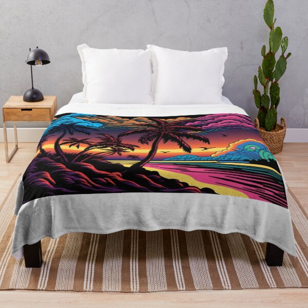 Item preview, Psychedelic sunset at the sea designed and sold by Marc Alexander Kunze.