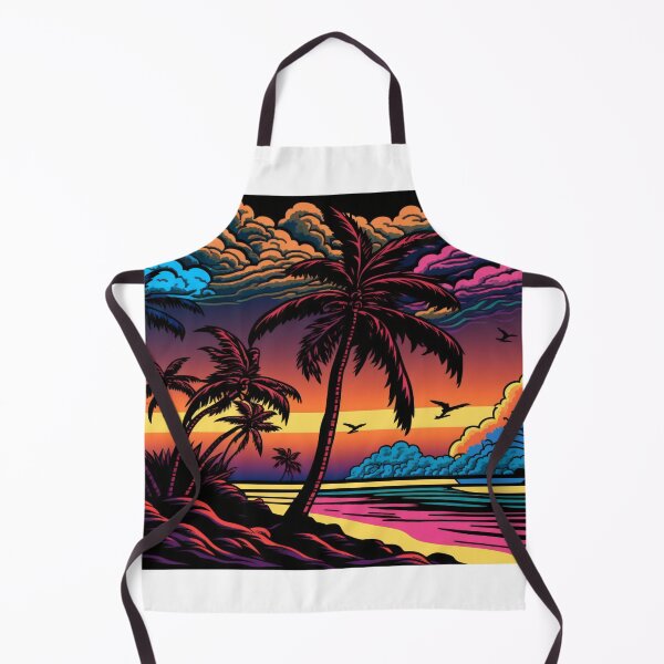 Item preview, Psychedelic sunset at the sea designed and sold by Marc Alexander Kunze.