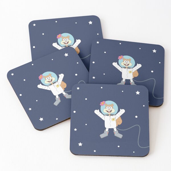 Item preview, a squirrel in a spacesuit flies in space. stars designed and sold by Daria-design.