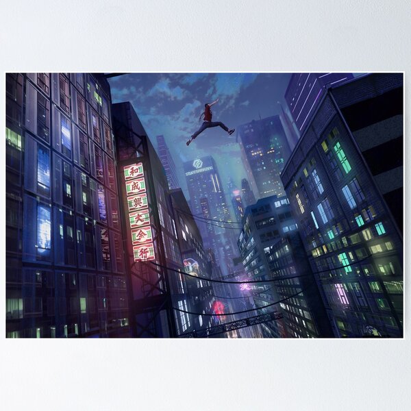 Item preview, Parkour Poster - Leap of Faith designed and sold by StuntsAmazing.