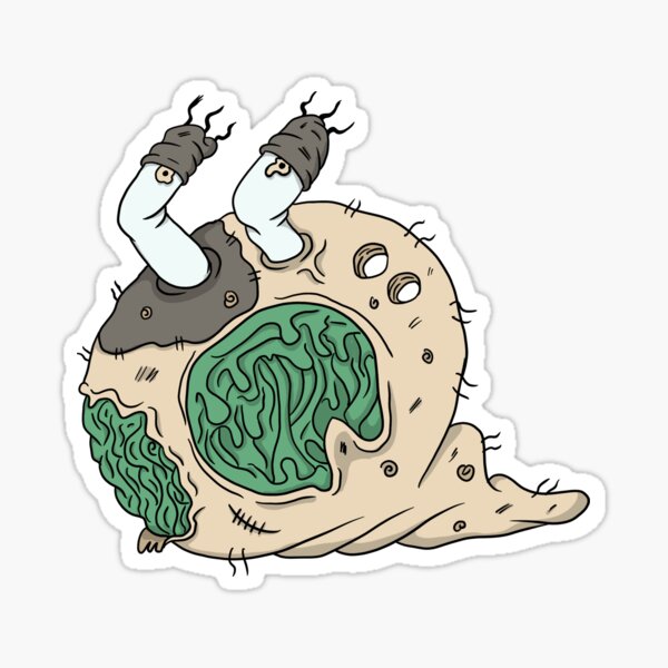 Zombie O - Alphabet Lore Sticker for Sale by ngness