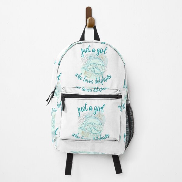 Item preview, just a girl who loves dolphins designed and sold by mu-art.