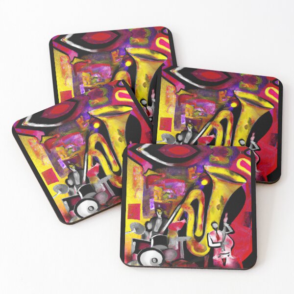 Item preview, Abstract Jazz Club designed and sold by Artbellachi.