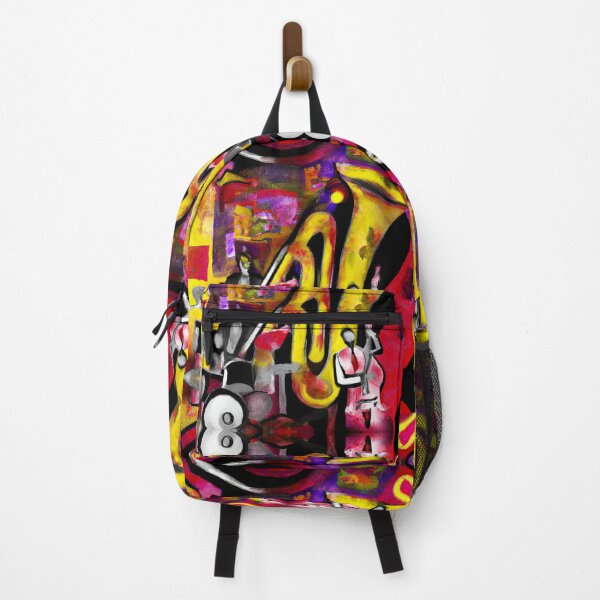 Item preview, Abstract Jazz Club designed and sold by Artbellachi.