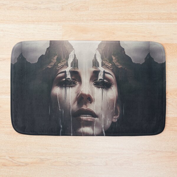 Item preview, Double exposure woman crying waterfall  designed and sold by JOY STORE 45.