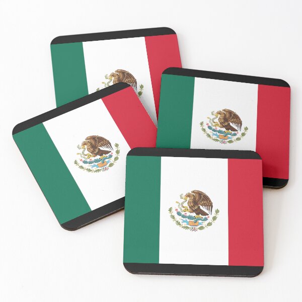 Item preview, Official Flag of Mexico Sticker designed and sold by REApparelCo.