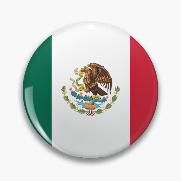 Item preview, Official Flag of Mexico Sticker designed and sold by REApparelCo.