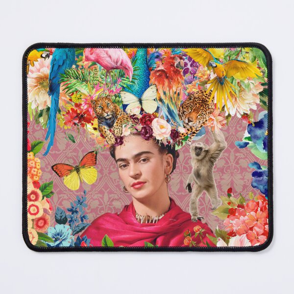 Item preview, Frida Kahlo Purple Monkey designed and sold by Muycote.