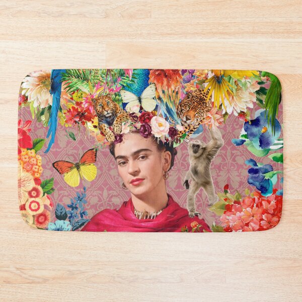 Item preview, Frida Kahlo Purple Monkey designed and sold by Muycote.