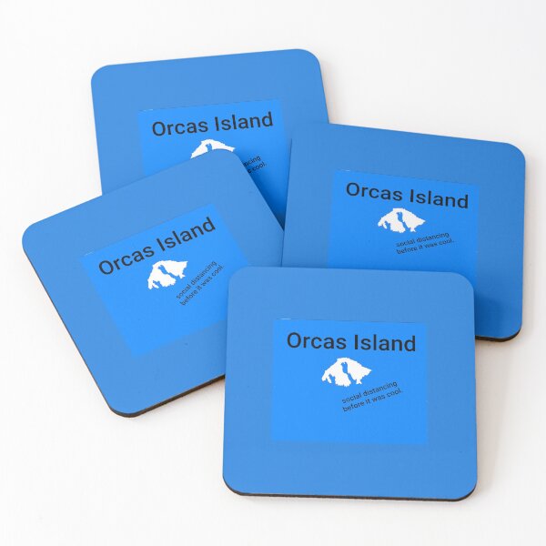 Item preview, Orcas Island social distancing  designed and sold by DancingCreek.