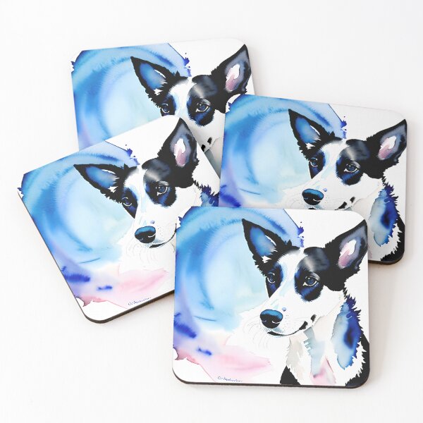 Artikelvorschau, Adorable Canine Companion: Stunning Watercolor Dog Portrait entworfen und verkauft von DavesDogShop.