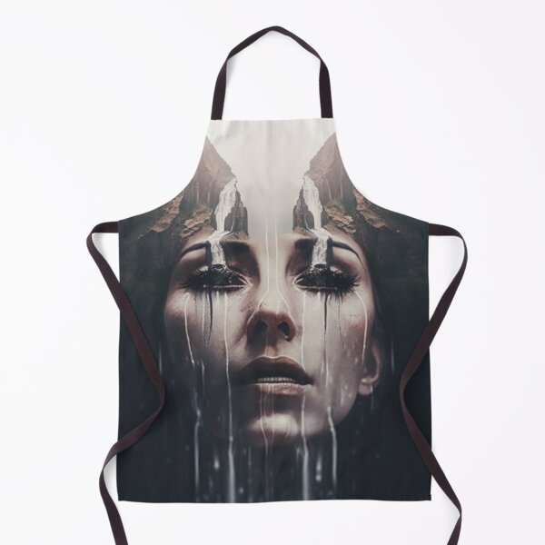 Item preview, Double exposure woman crying waterfall designed and sold by JOY STORE 45.