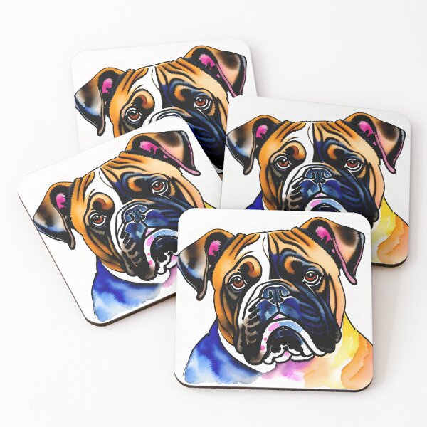 Item preview, Adorable Canine Companion: Stunning Watercolor Dog Portrait designed and sold by DavesDogShop.