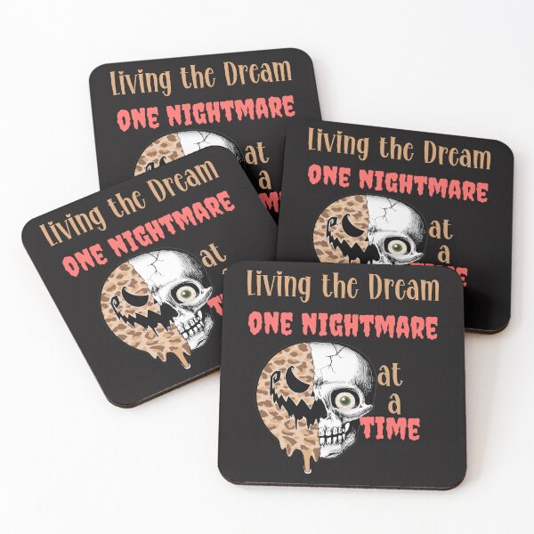 Item preview,  Living the Dream one nightmare at a time designed and sold by leshewle.