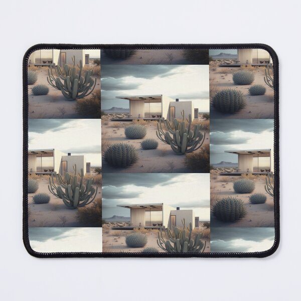Item preview, Bauhaus architecture sonoran desert house designed and sold by Raccoonidae.