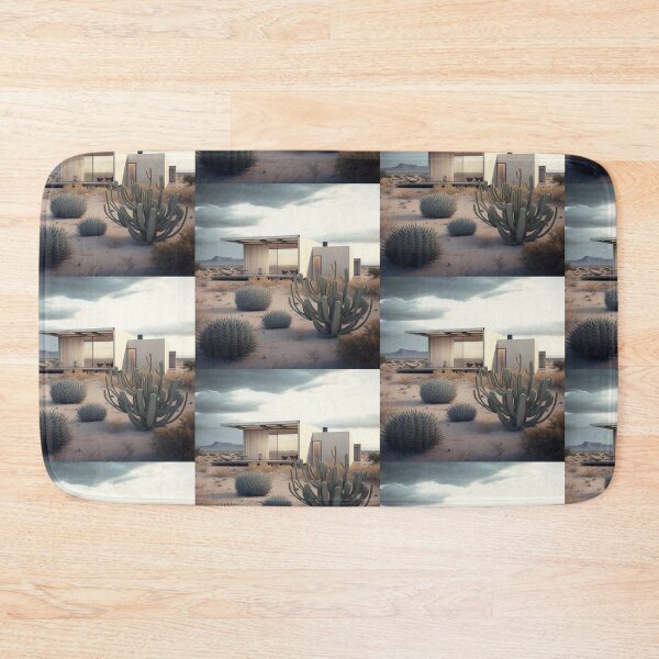 Item preview, Bauhaus architecture sonoran desert house  designed and sold by Raccoonidae.