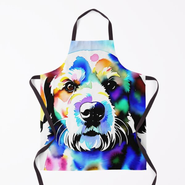 Artikelvorschau, Adorable Canine Companion: Stunning Watercolor Dog Portrait entworfen und verkauft von DavesDogShop.