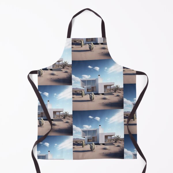 Item preview, Bauhaus architecture sonoran desert house designed and sold by Raccoonidae.