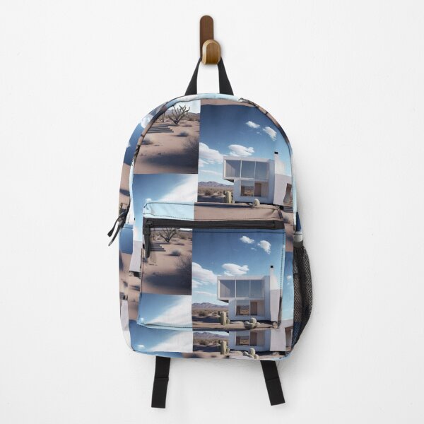 Item preview, Bauhaus architecture sonoran desert house designed and sold by Raccoonidae.