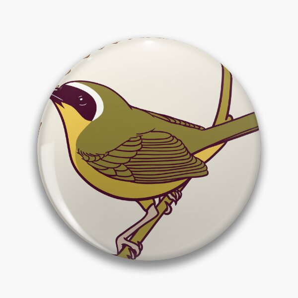 Item preview, Common Yellowthroat and Leatherleaf designed and sold by JadaFitch.