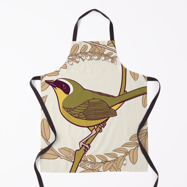 Item preview, Common Yellowthroat and Leatherleaf designed and sold by JadaFitch.