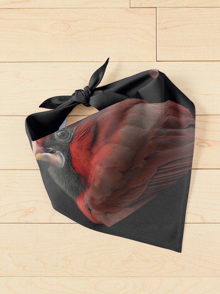 Beautiful Cardinal Portrait Pet Bandana for Sale by