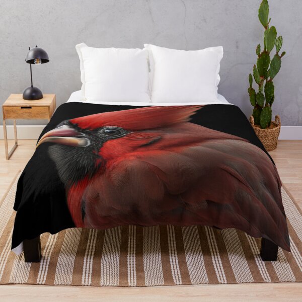 Item preview, Beautiful Cardinal Portrait designed and sold by PharaohofSedona.