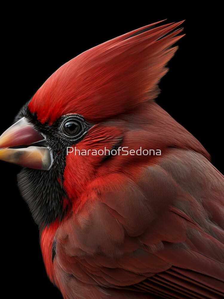 Beautiful Cardinal Portrait Scarf for Sale by PharaohofSedona