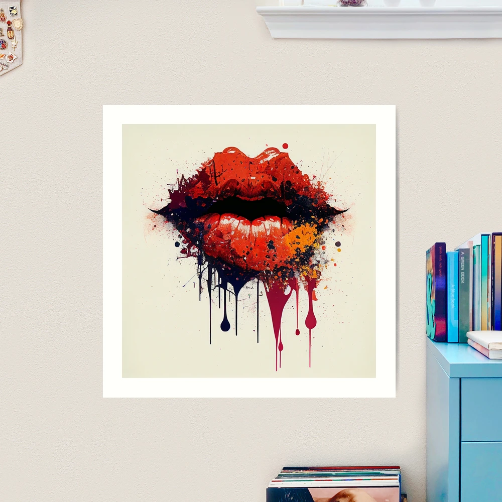 Plump Lips Art Print for Sale by ForTheHobbyist