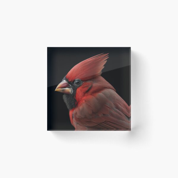 Item preview, Beautiful Cardinal Portrait designed and sold by PharaohofSedona.