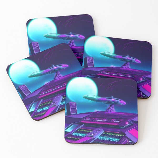 Item preview, Synthwave Space 8 designed and sold by nracmo.