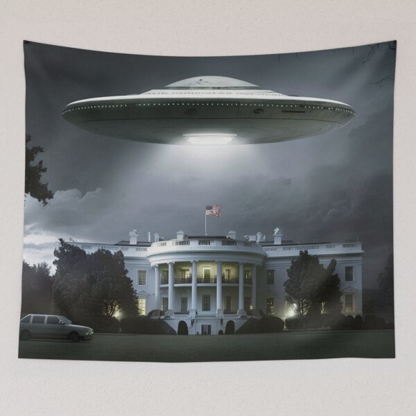 Item preview, Extraterrestrial White House Visitors designed and sold by artbankai.