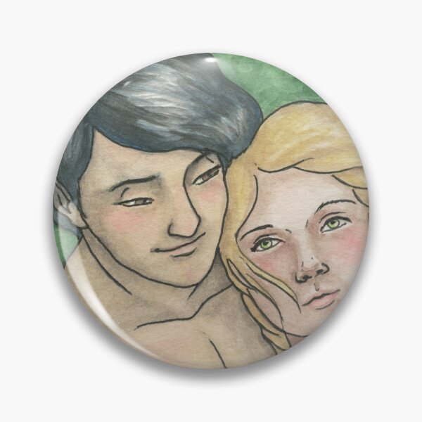 Item preview, Elf Couple Portrait designed and sold by Hannah Vale.