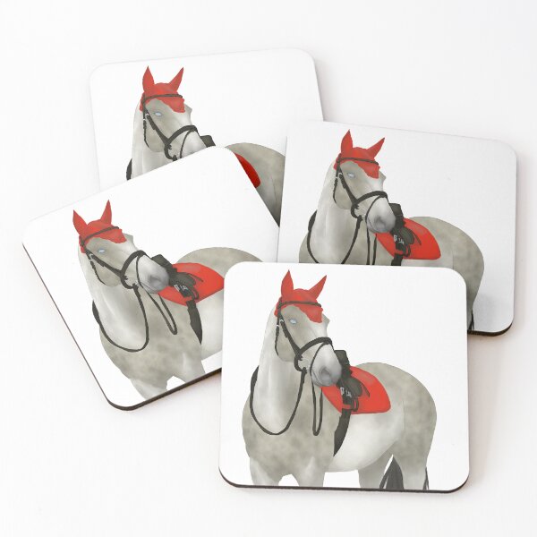 Item preview, Blind Dappled Grey Stallion designed and sold by and-then-some.