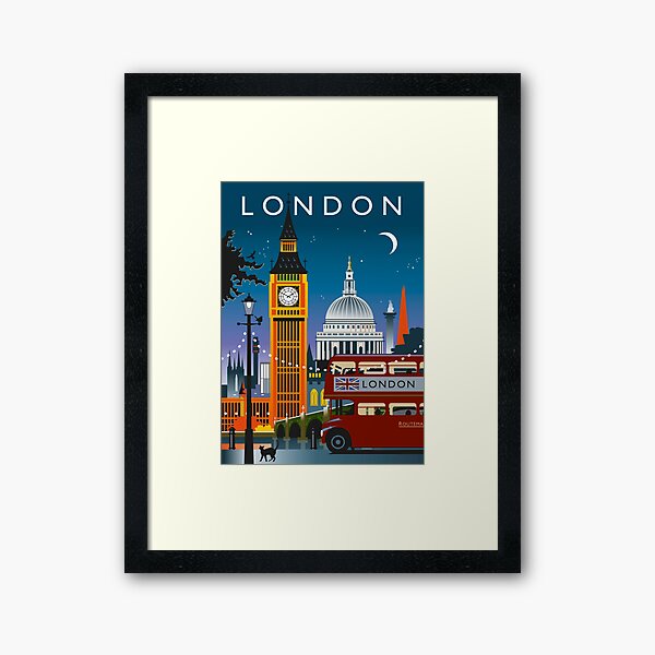 Item preview, London Night designed and sold by Wisdom Art Prints .