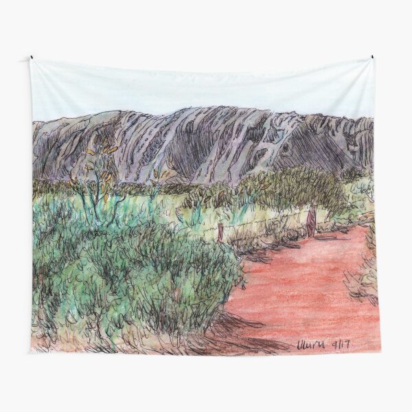 Uluru late afternoon - NT, Australia. Tapestry