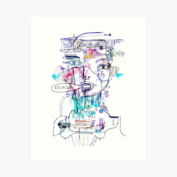 STUPOR Kunstdruck