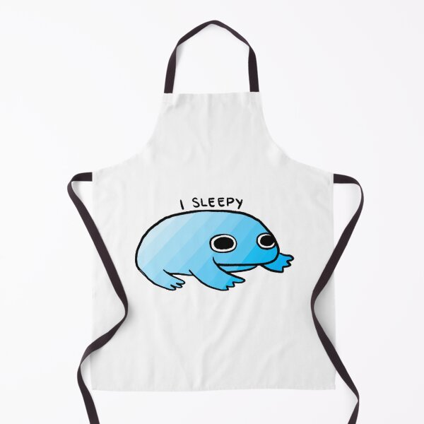 Item preview, I SLEEPY | Blue Gradient Frog designed and sold by iristocat.