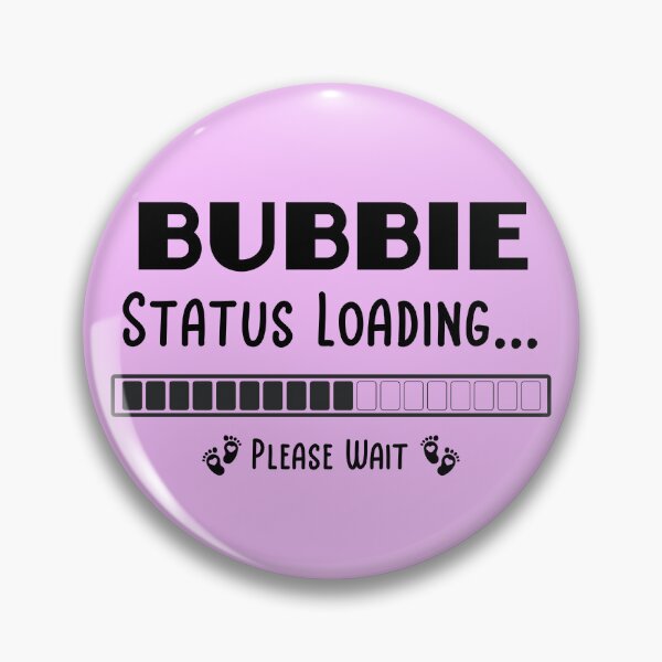 Item preview, Bubbie Status Loading Reveal - Jewish Grandmother Pregnancy Announcement designed and sold by Hear4theEars.