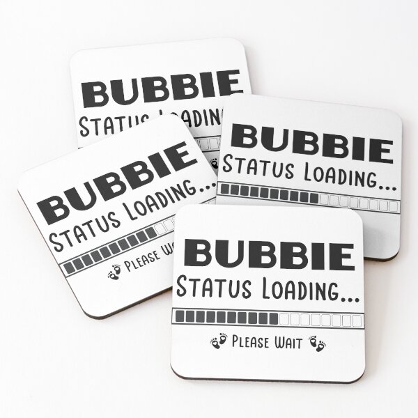 Item preview, Bubbie Status Loading Reveal - Jewish Grandmother Pregnancy Announcement designed and sold by Hear4theEars.