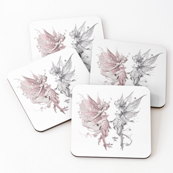 Item preview, Twins Flame Fairies  designed and sold by CritterStickers.